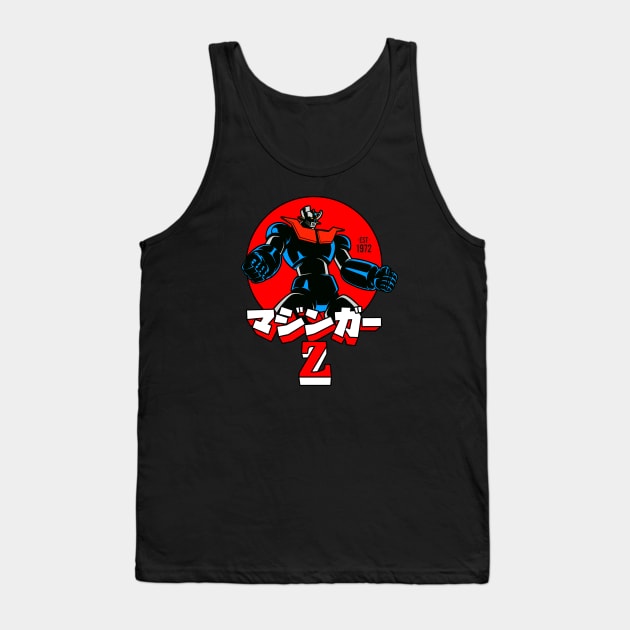 272 Mazinger Z Tank Top by Yexart